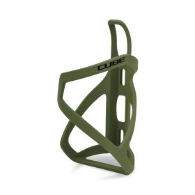 Cube Flaschenhalter HPP Left-Hand Sidecage - matt olive´n´glossy black